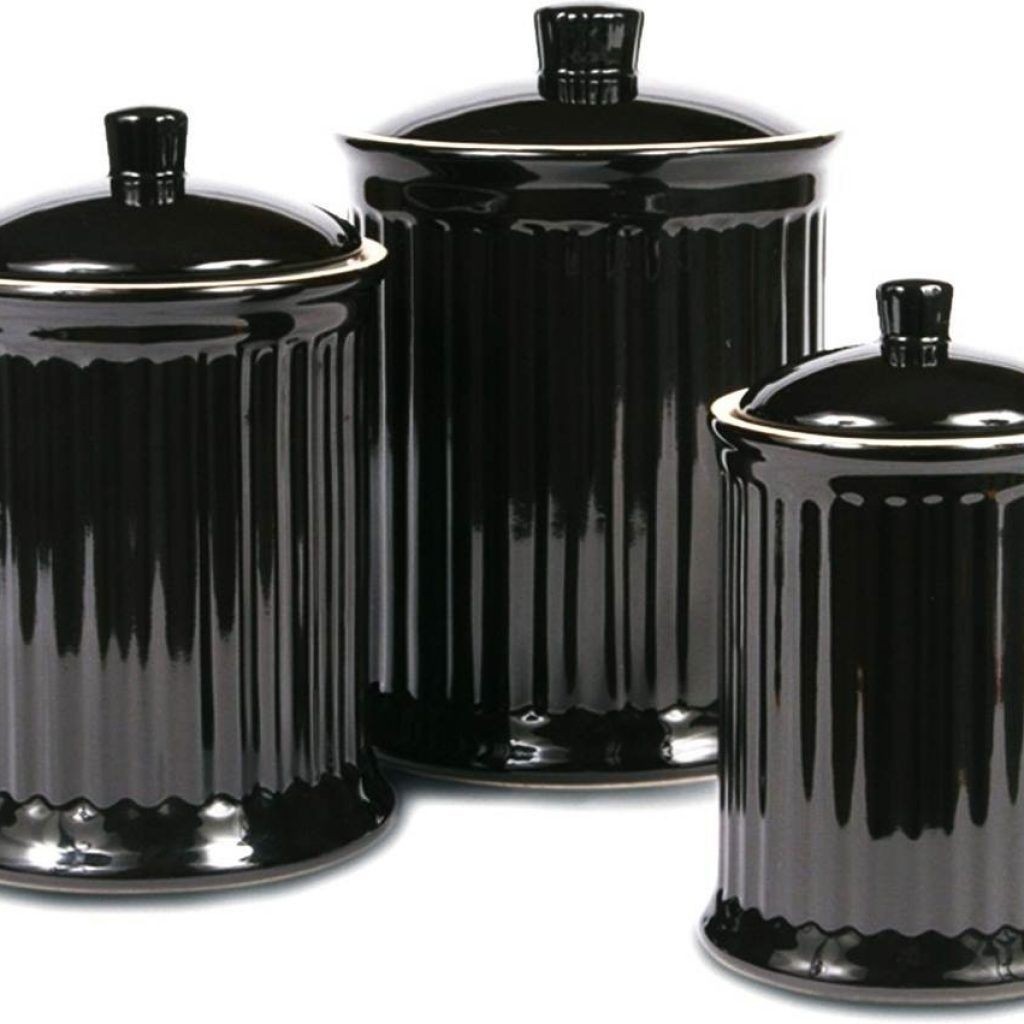 Black canister sets for kitchen kitchen canister sets