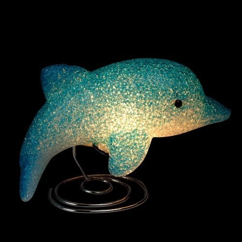 Dolphin sparkle lamp 1
