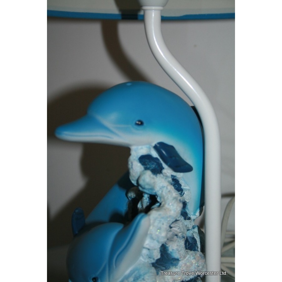 Dolphin table lamp