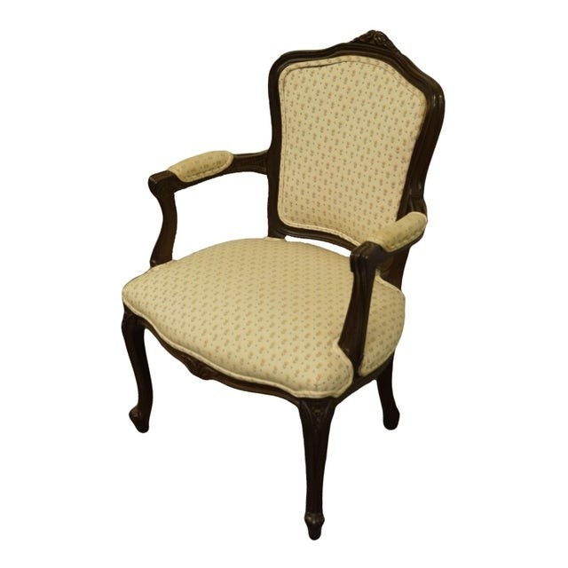 Ethan allen country french provincial armchair
