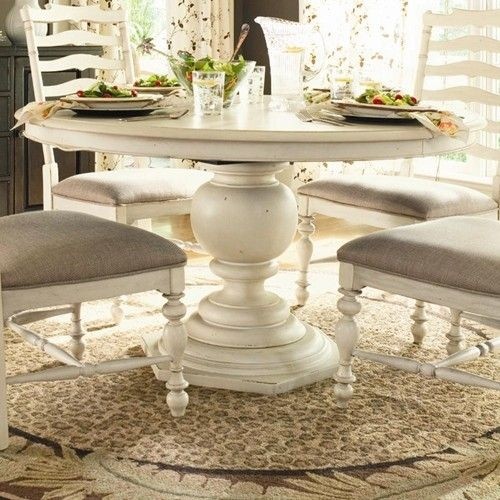 Home round pedestal table by paula deen by universal 2