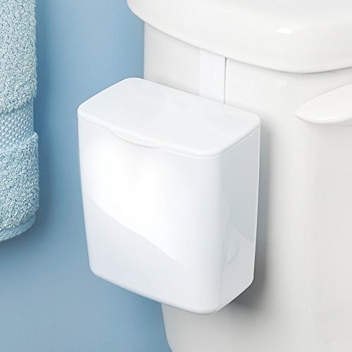 Interdesign una tampon holder for bathroom over cabinet 2