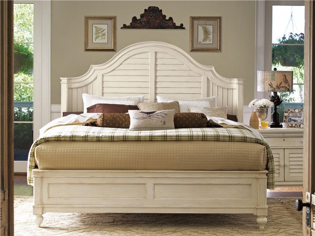 Paula deen by universal bedroom steel magnolia queen bed 2