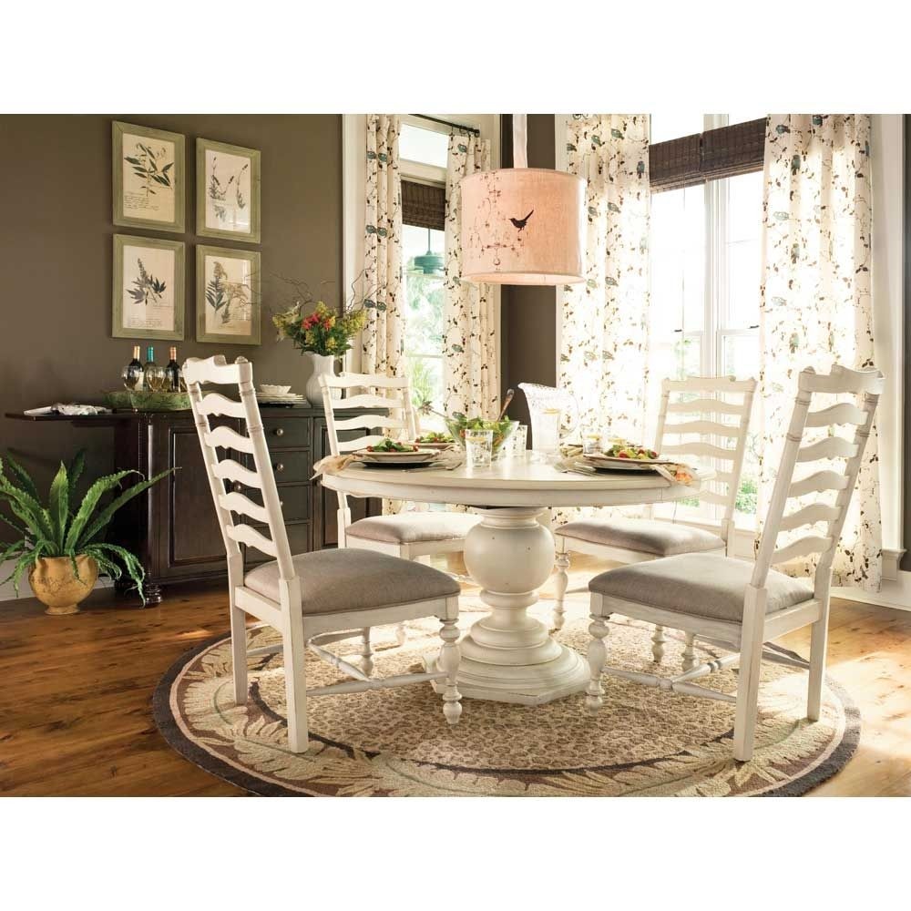 Paula deen round dining table dining set 5 piece in