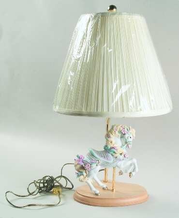 Lenox carousel lamp at replacements ltd