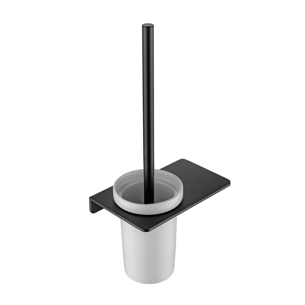 Matt black grey rust proof bathroom accessories wall