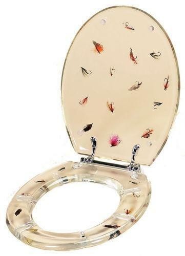 Fish toilet seat ebay 1