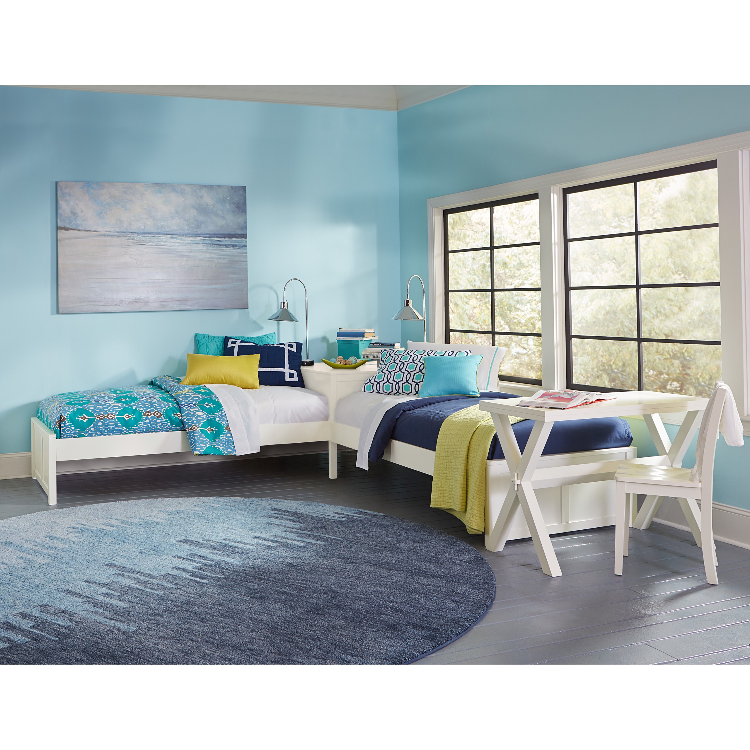 Ne kids pulse l shape bed kids platform beds at