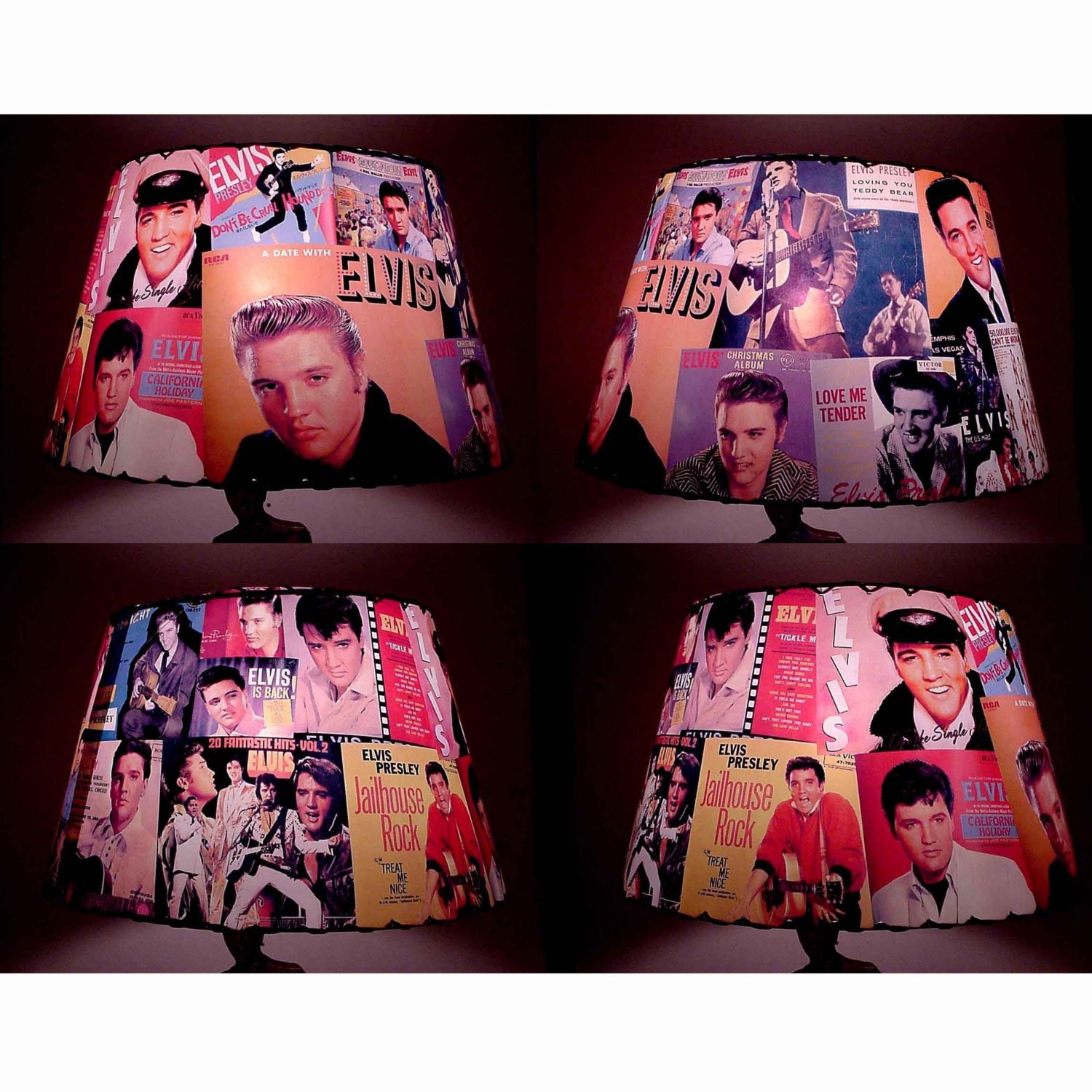Spectacular elvis presley lamp and shade by creativepal on 1