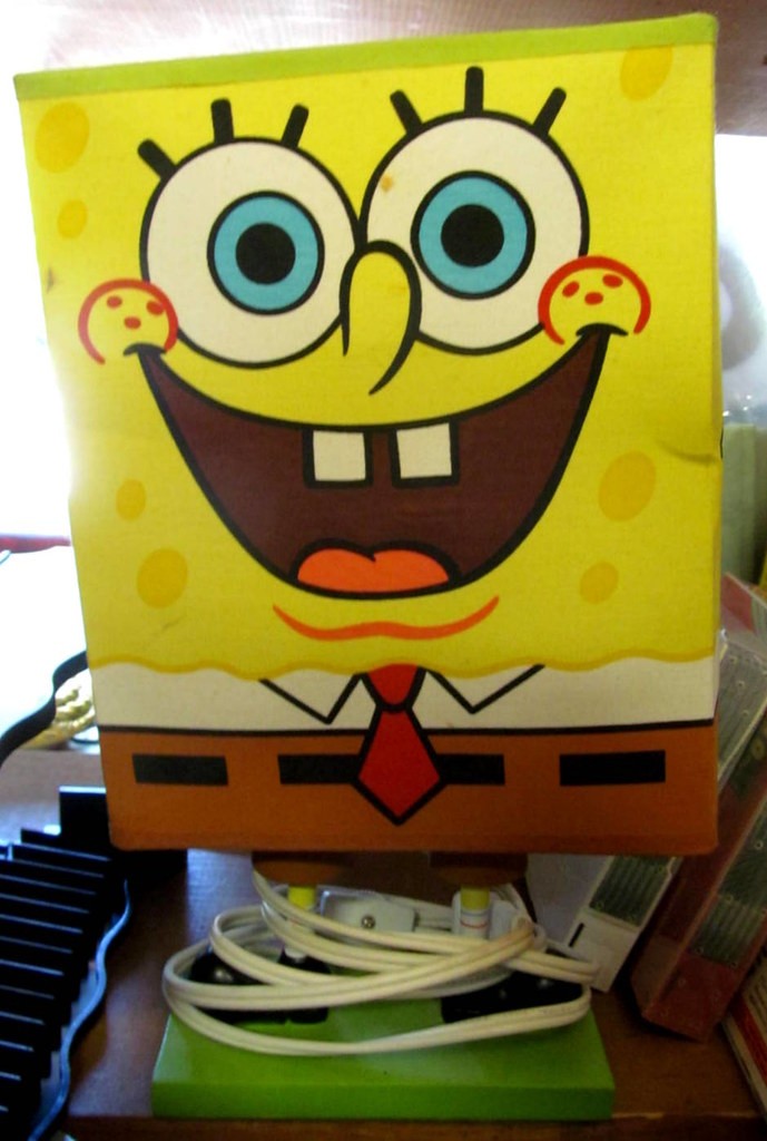 Spongebob squarepants childrens lamp it sure is