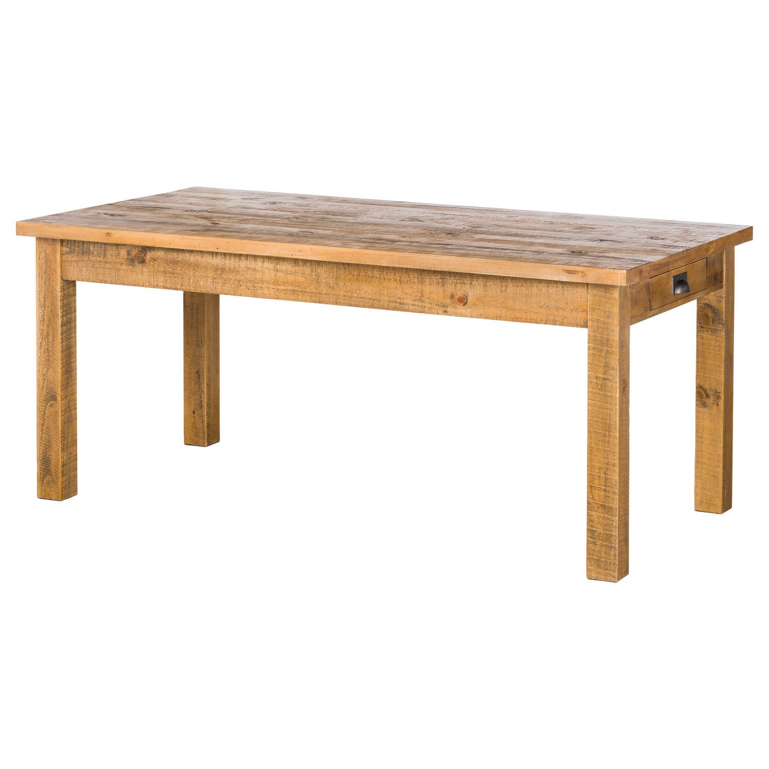 The deanery collection 2 drawer dining table from