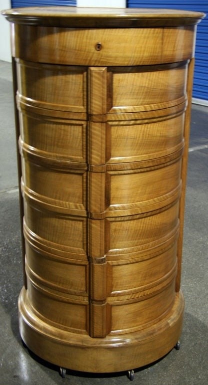 Round chest of drawers at 1stdibs 4