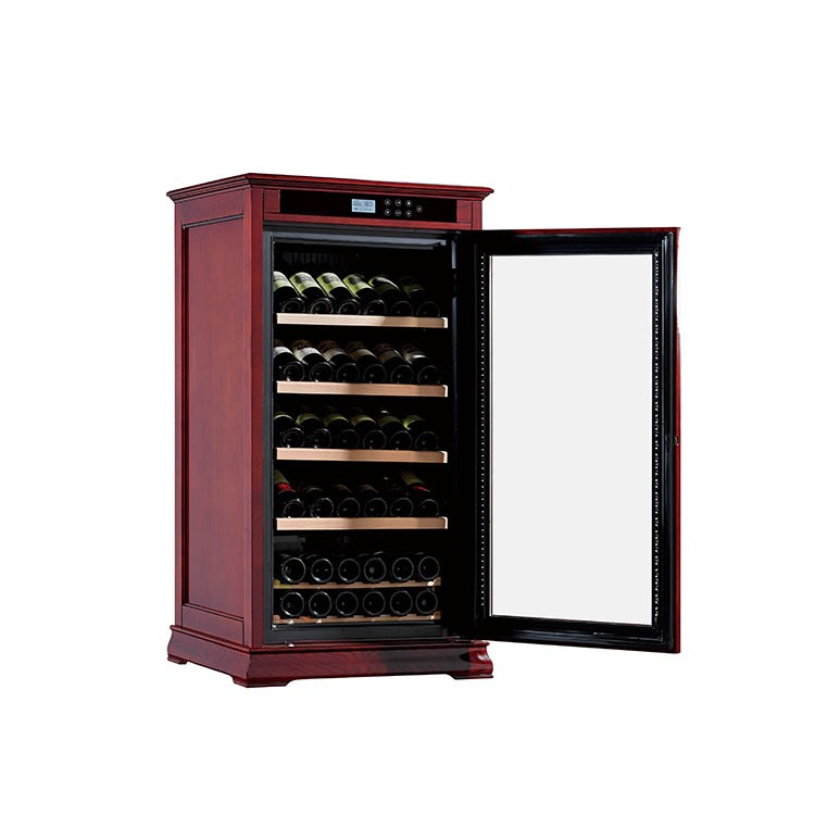 Wood wine refrigerator cabinet foshan menbro designer