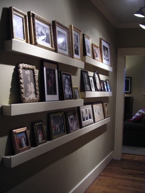 Display your family photos in a way that gets everyones