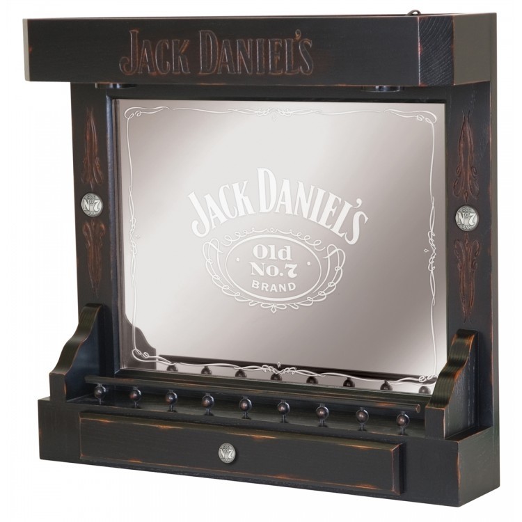 Jack daniels back bar tn charcoal finish