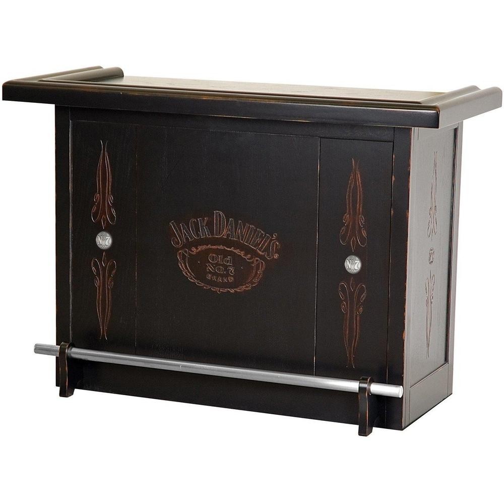 Jack daniels home bar tennessee charcoal finish jd