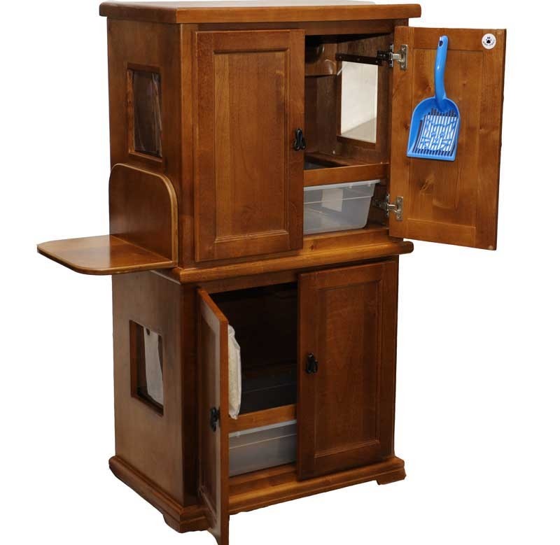 Litter box enclosures for cats homesfeed 14