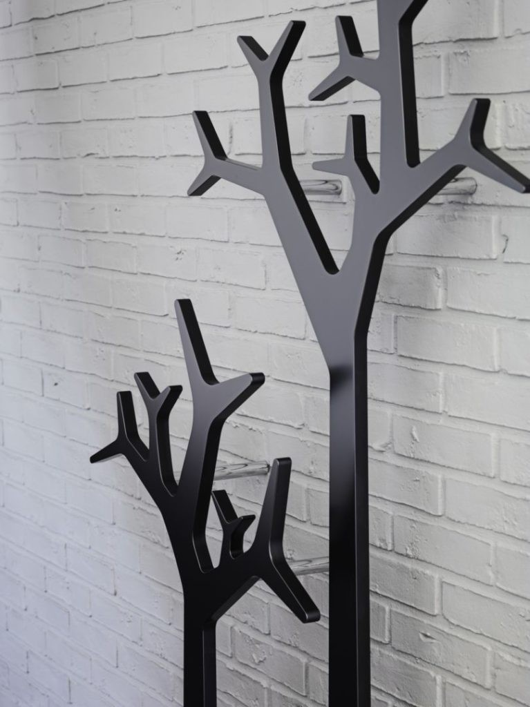Swedese wall mounted tree coat stand small the century
