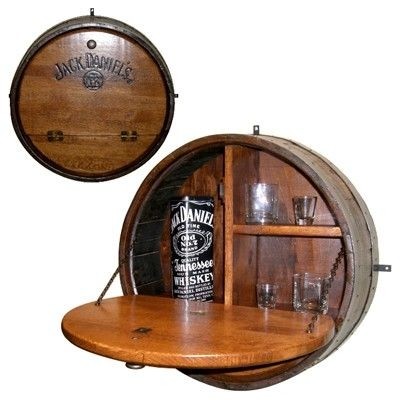 The jack daniels store product barrel wall bar oh how