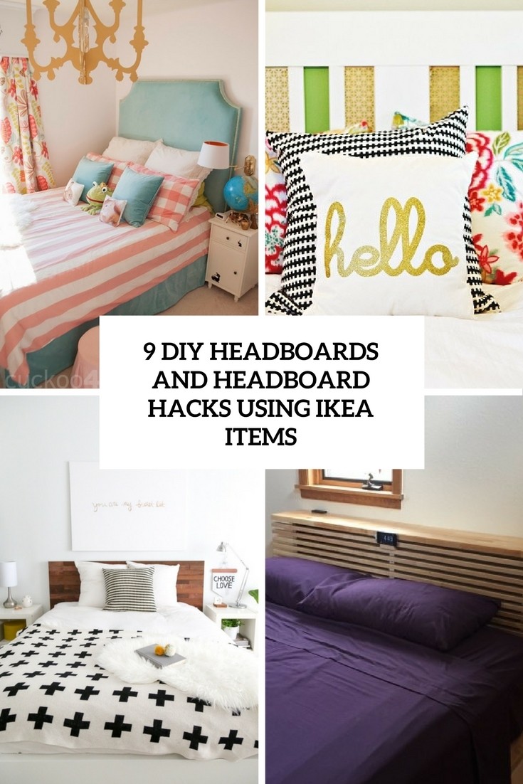 9 diy headboards and headboard hacks using ikea items