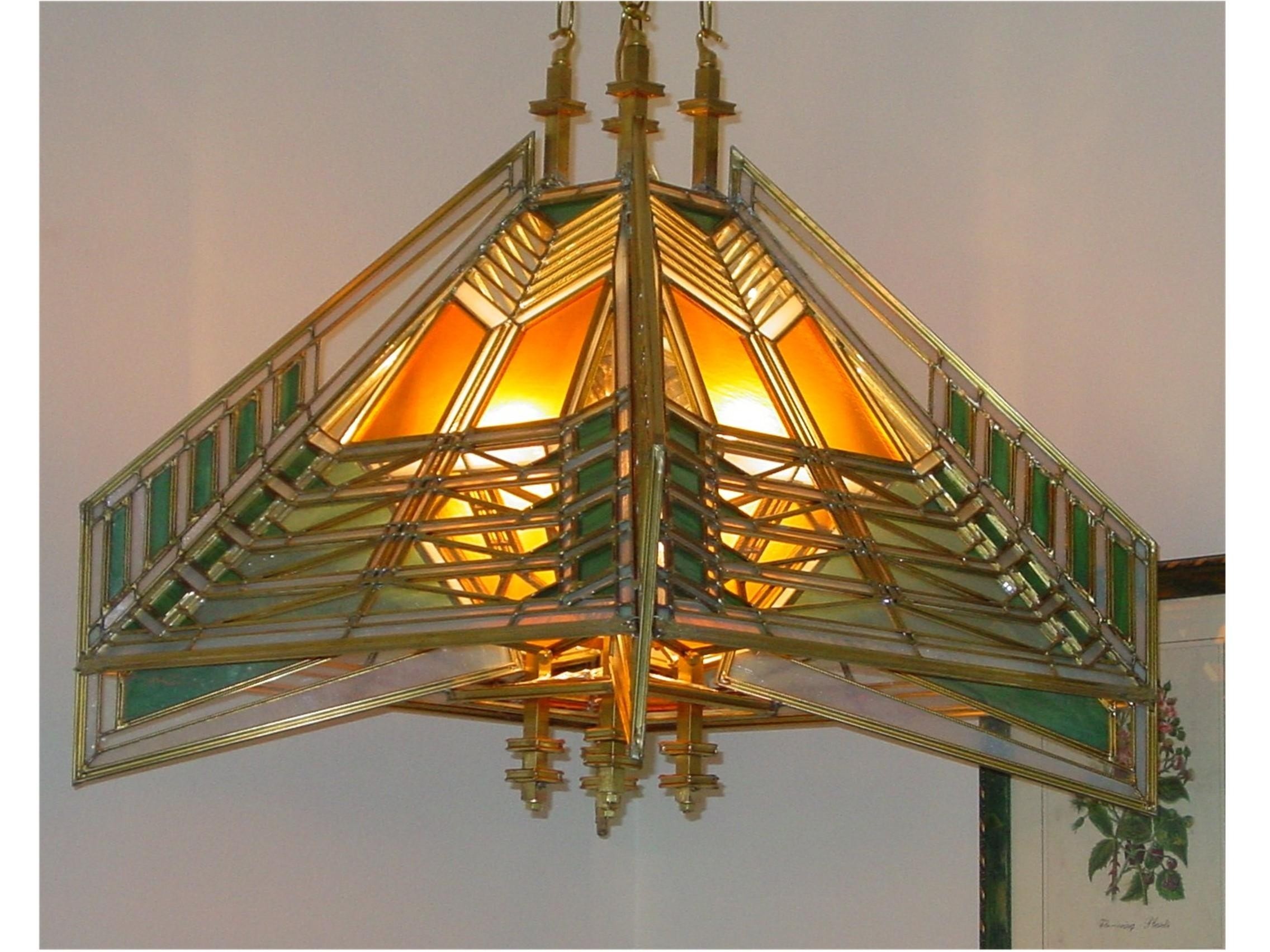 Dana house frank lloyd wright lamp delphi artist gallery
