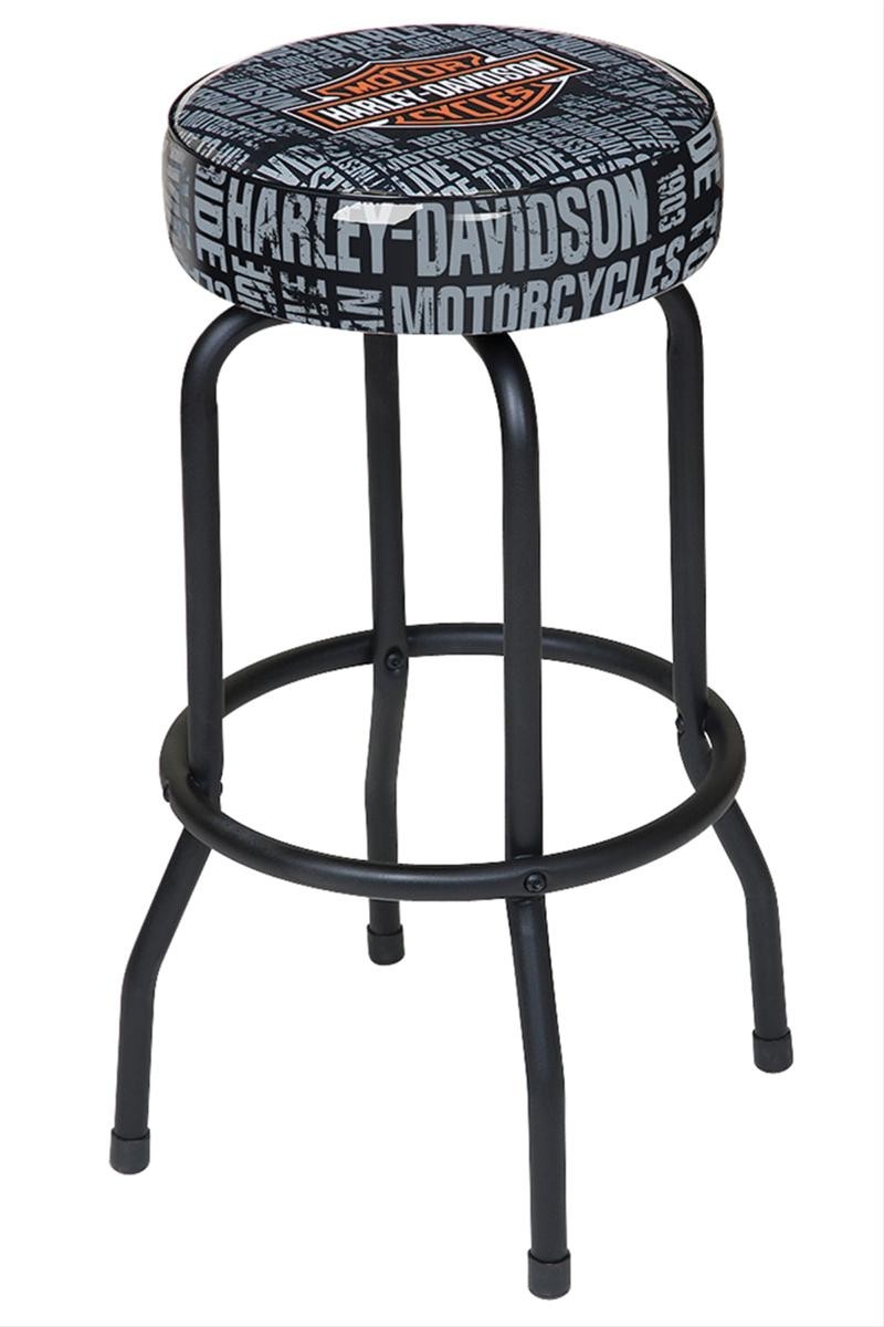 Genuine hotrod hardware r harley davidson r bar stool hdl