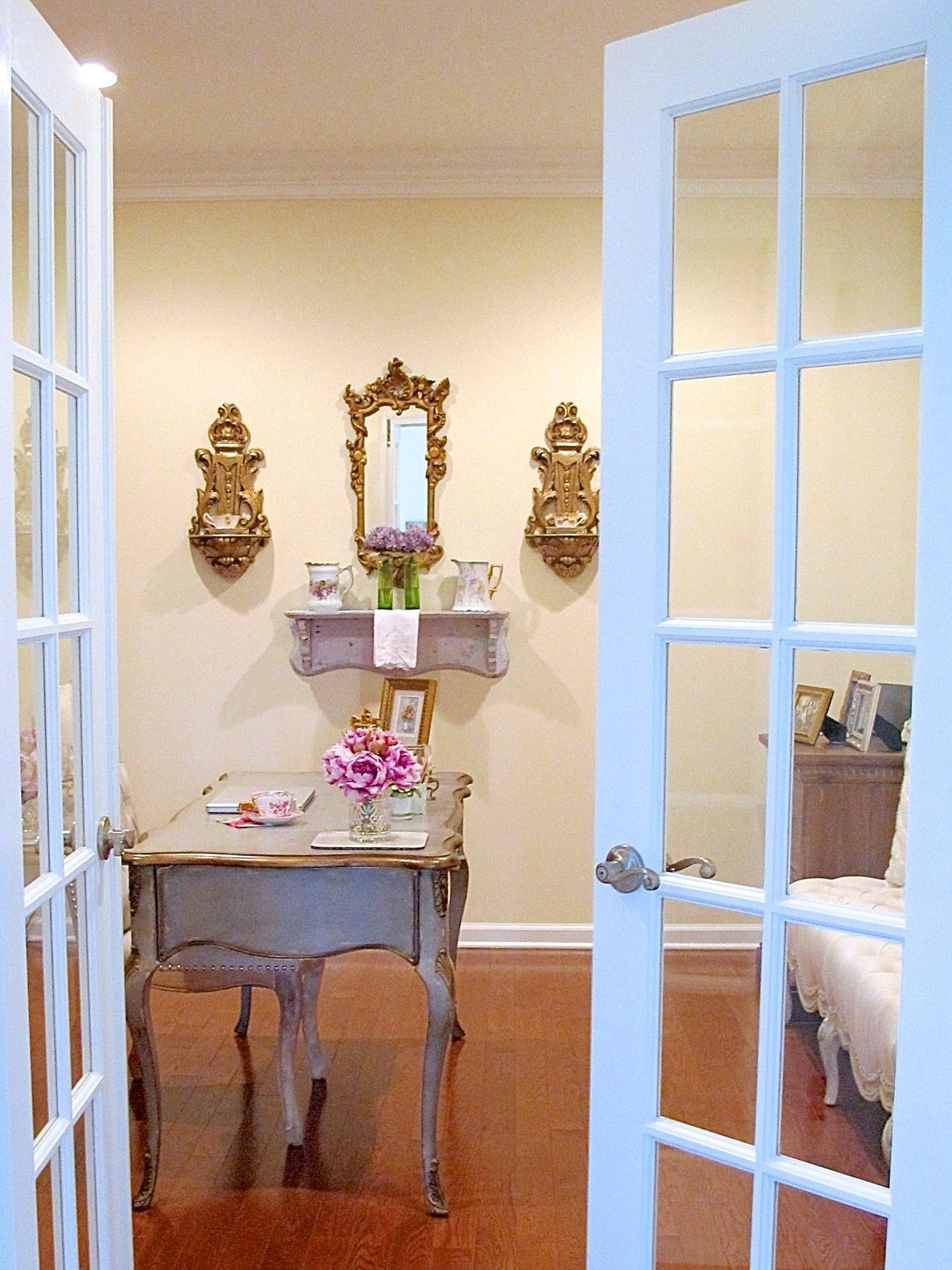 Home office transforming the study with french style 3