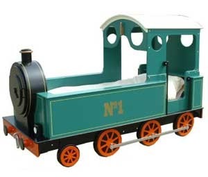 Kids train bed 5