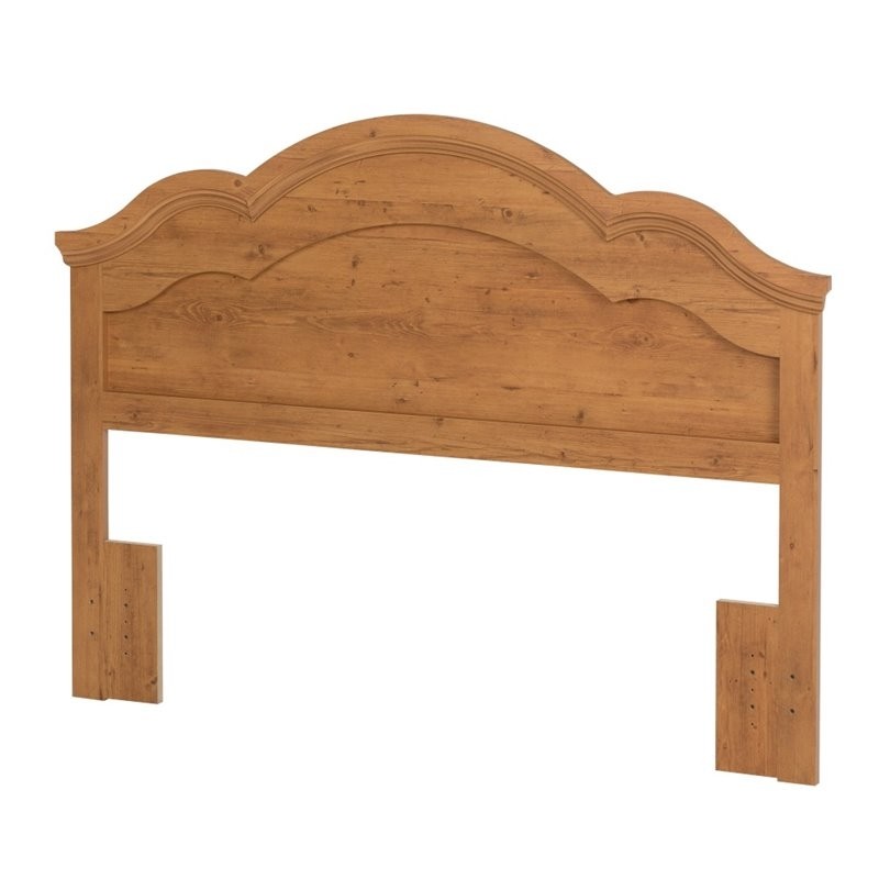 South shore prairie full queen pine finish headboard ebay