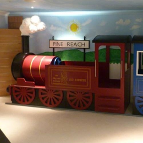 Train bed childrens train bedroom ideas train bed