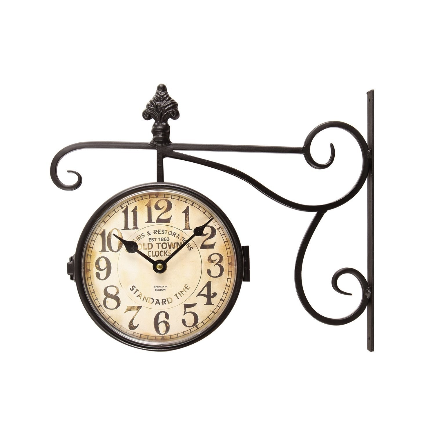 Train station clock review boost the room decoration easily