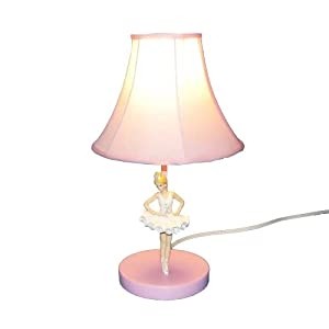 Kurt adler 15 1 2 inch resin ballerina lamp