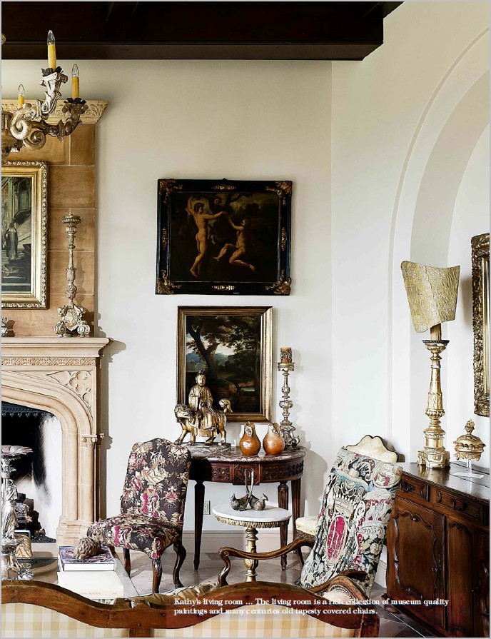 Old world european decorating decoration home house living