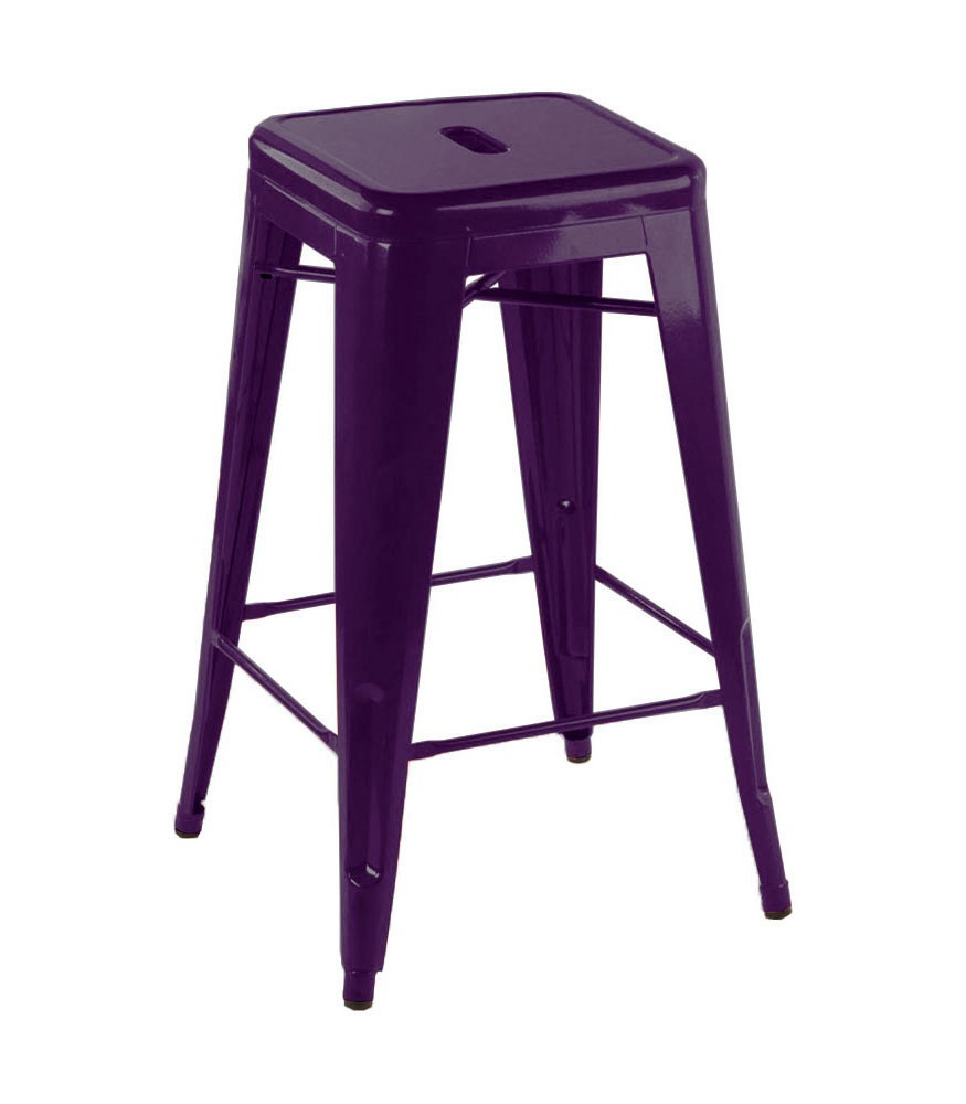 Tolix purple bar stool 4108 sbx system built exhibitions