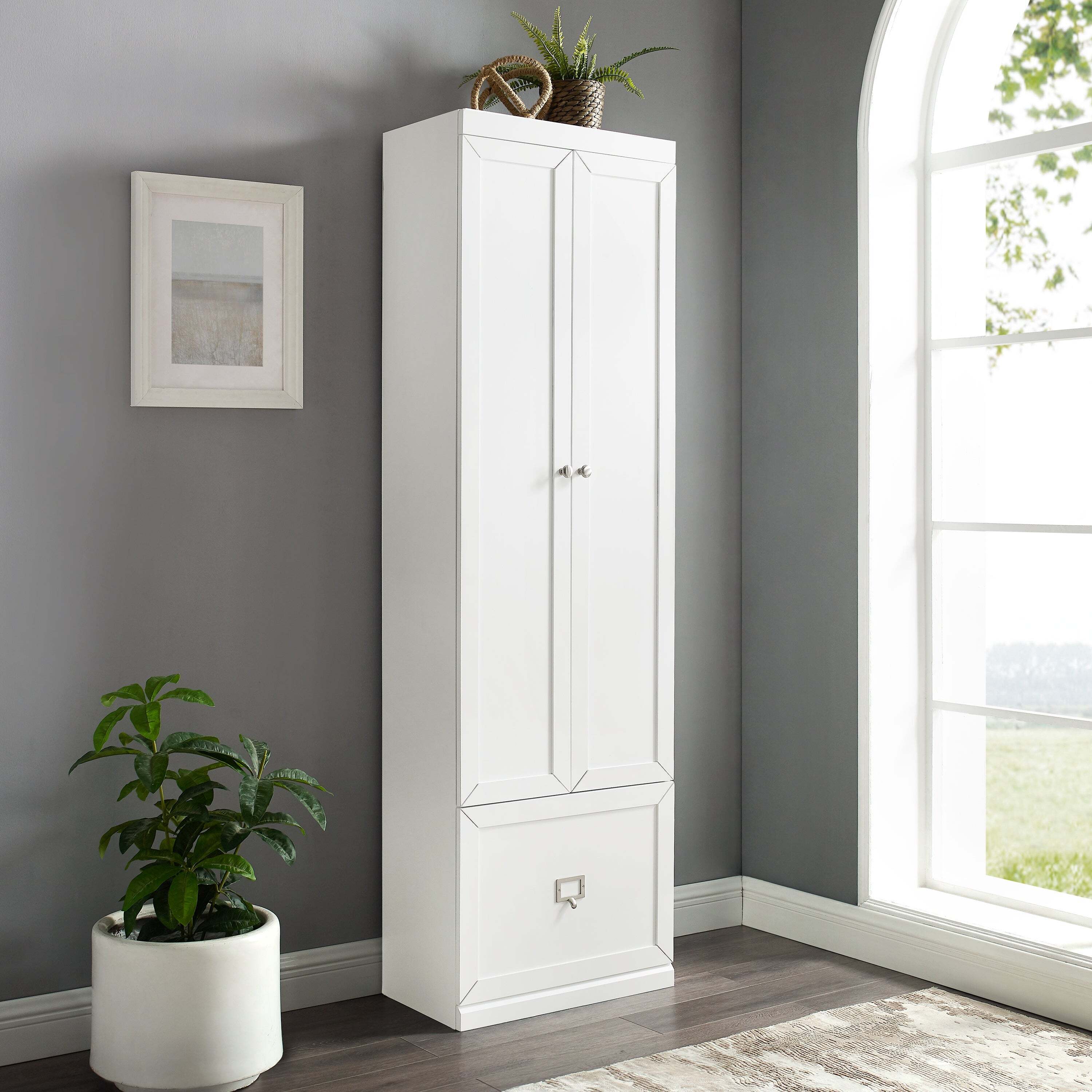 12 inch pantry cabinet with drawer