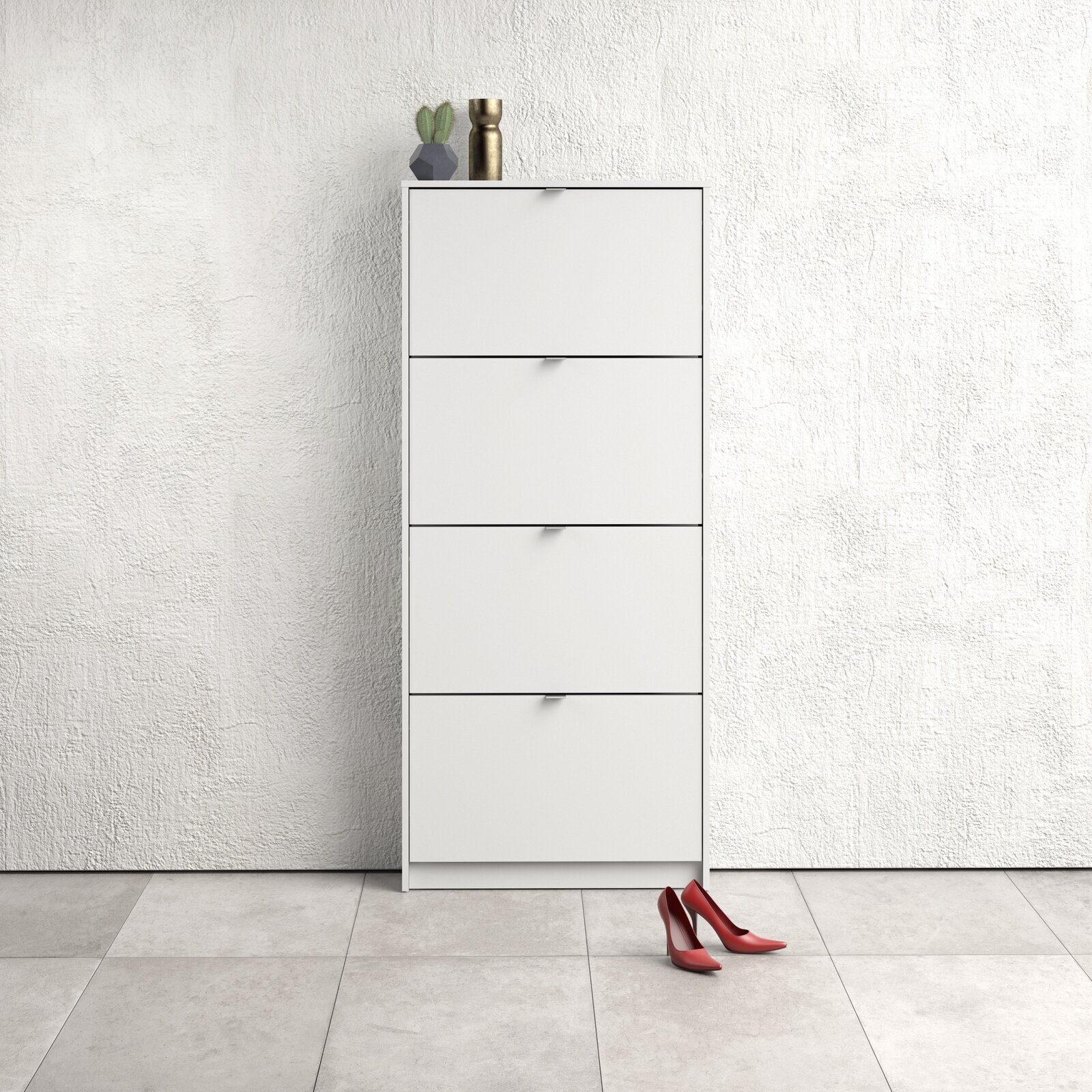 6 inch deep shoe cabinet 