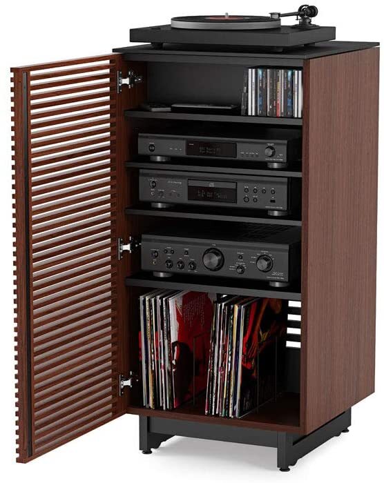 A hidden component cabinet
