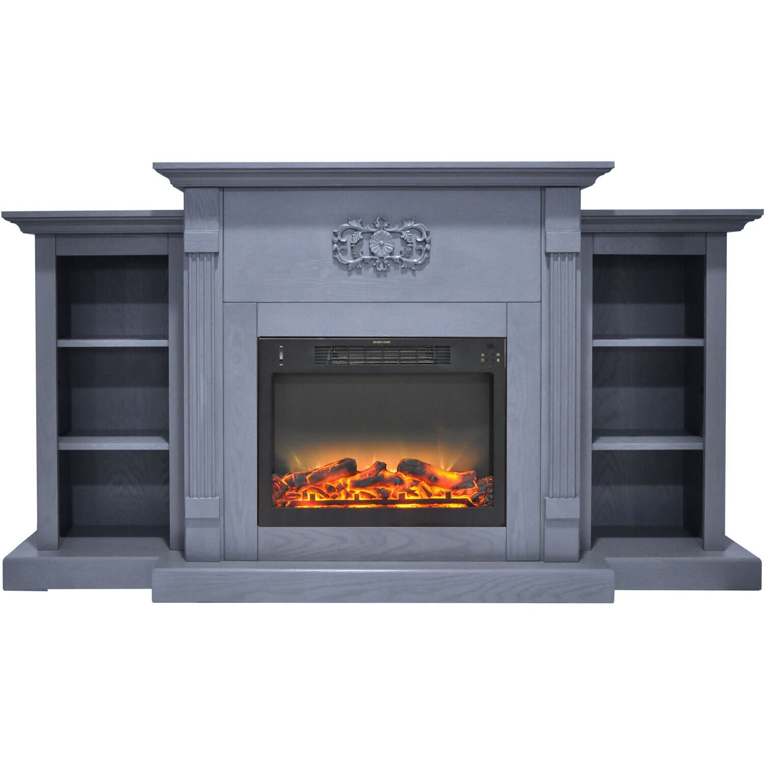 Adepoju Electric Fireplace