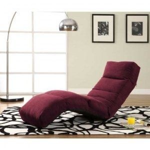 Amazon com jet convertible chaise in burgundy furniture