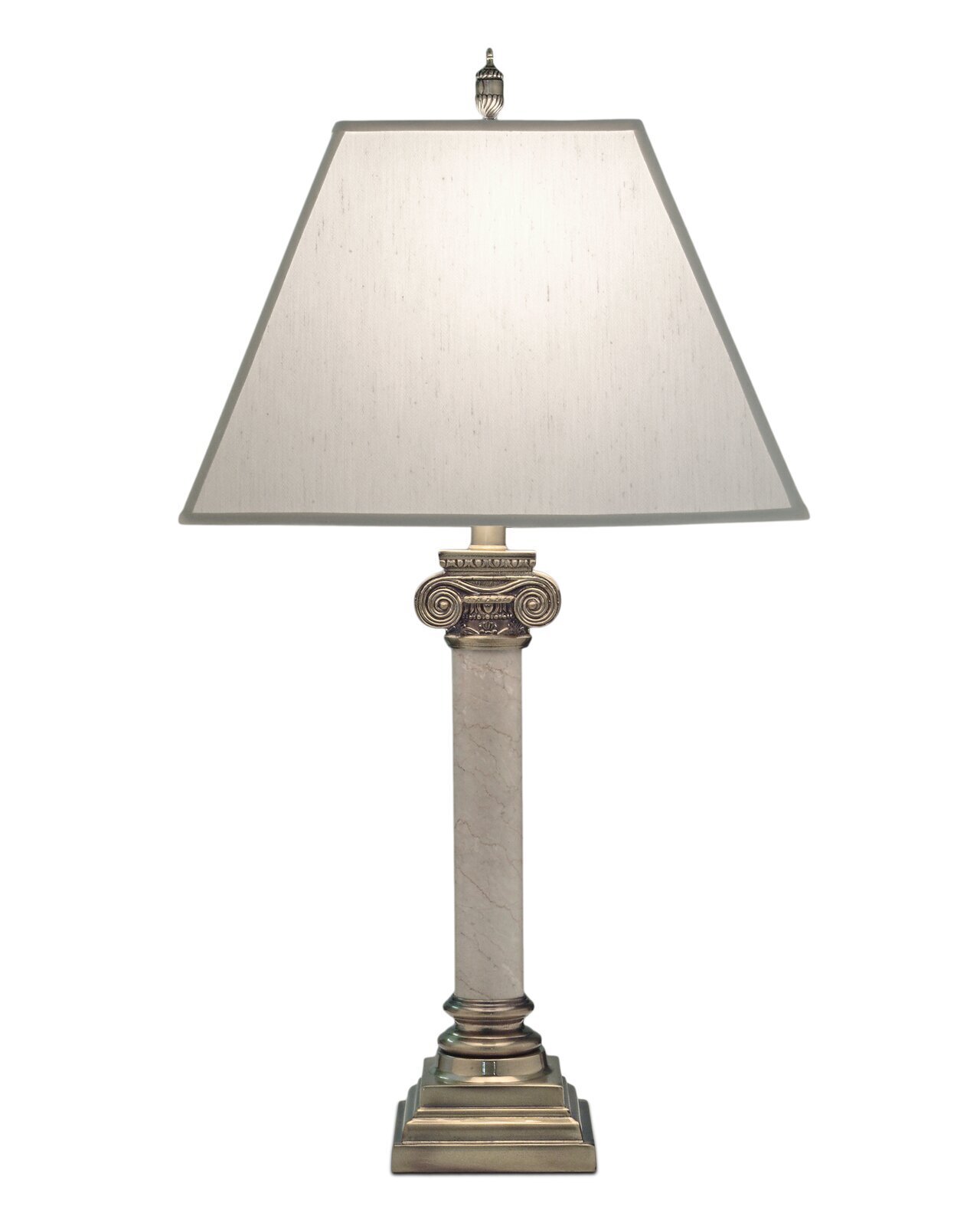 Antique Stiffel lamps with column style base