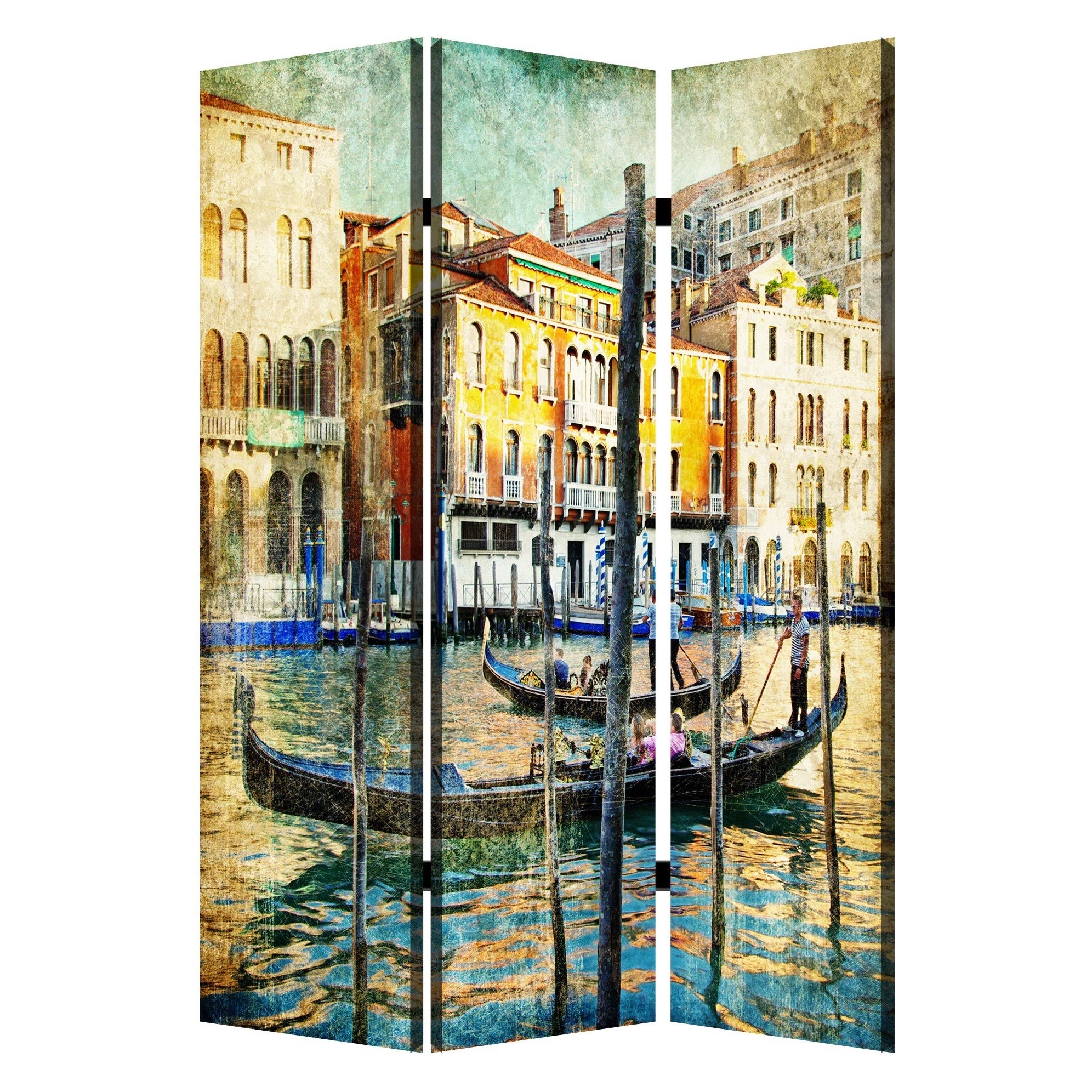 Artistic decor screen panels