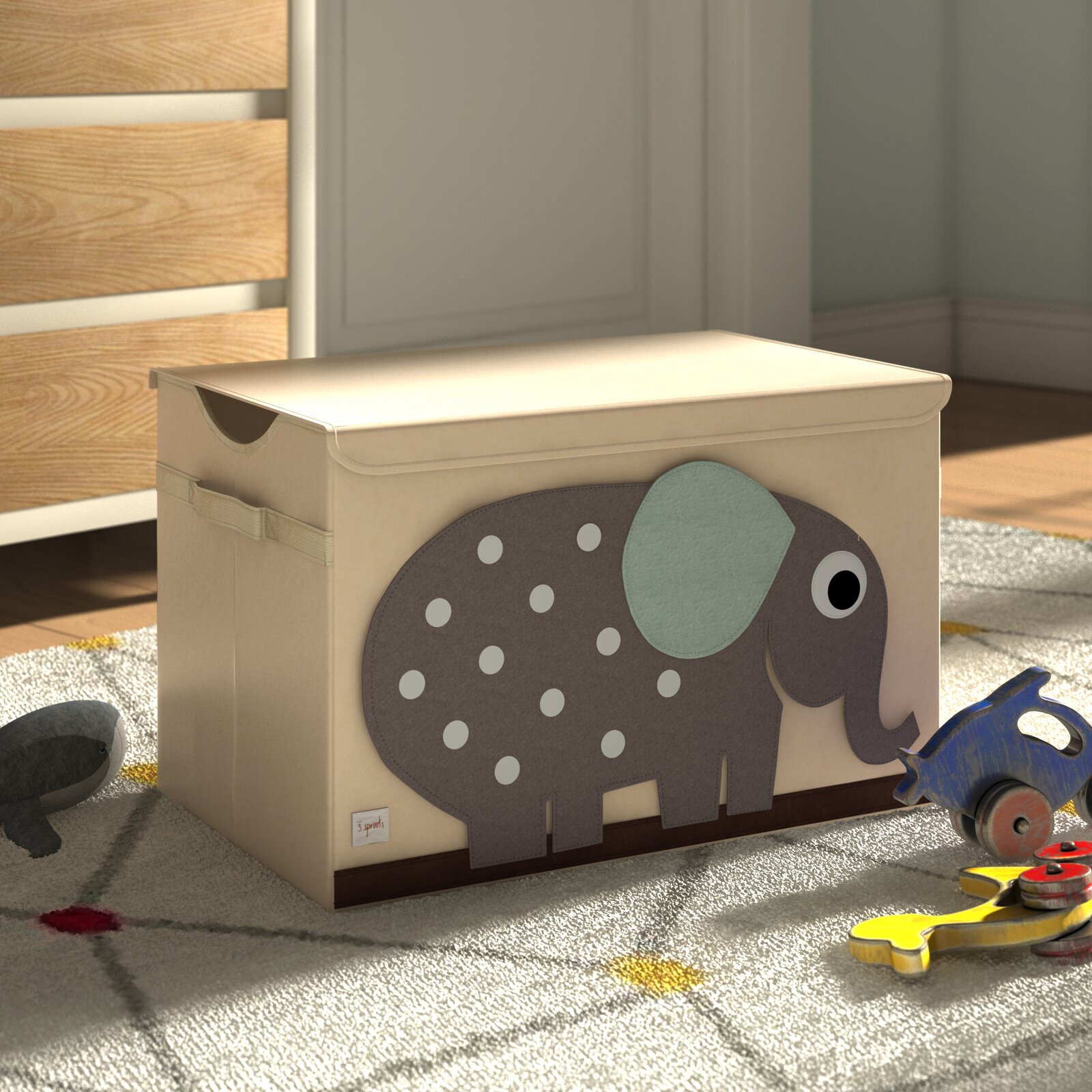 Big Fabric Toy Box