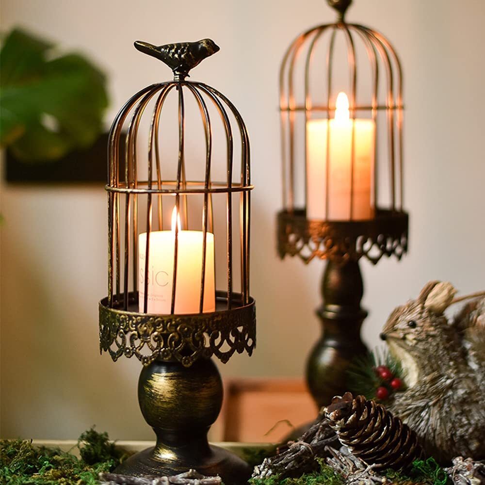 Birdcage Candle Holder