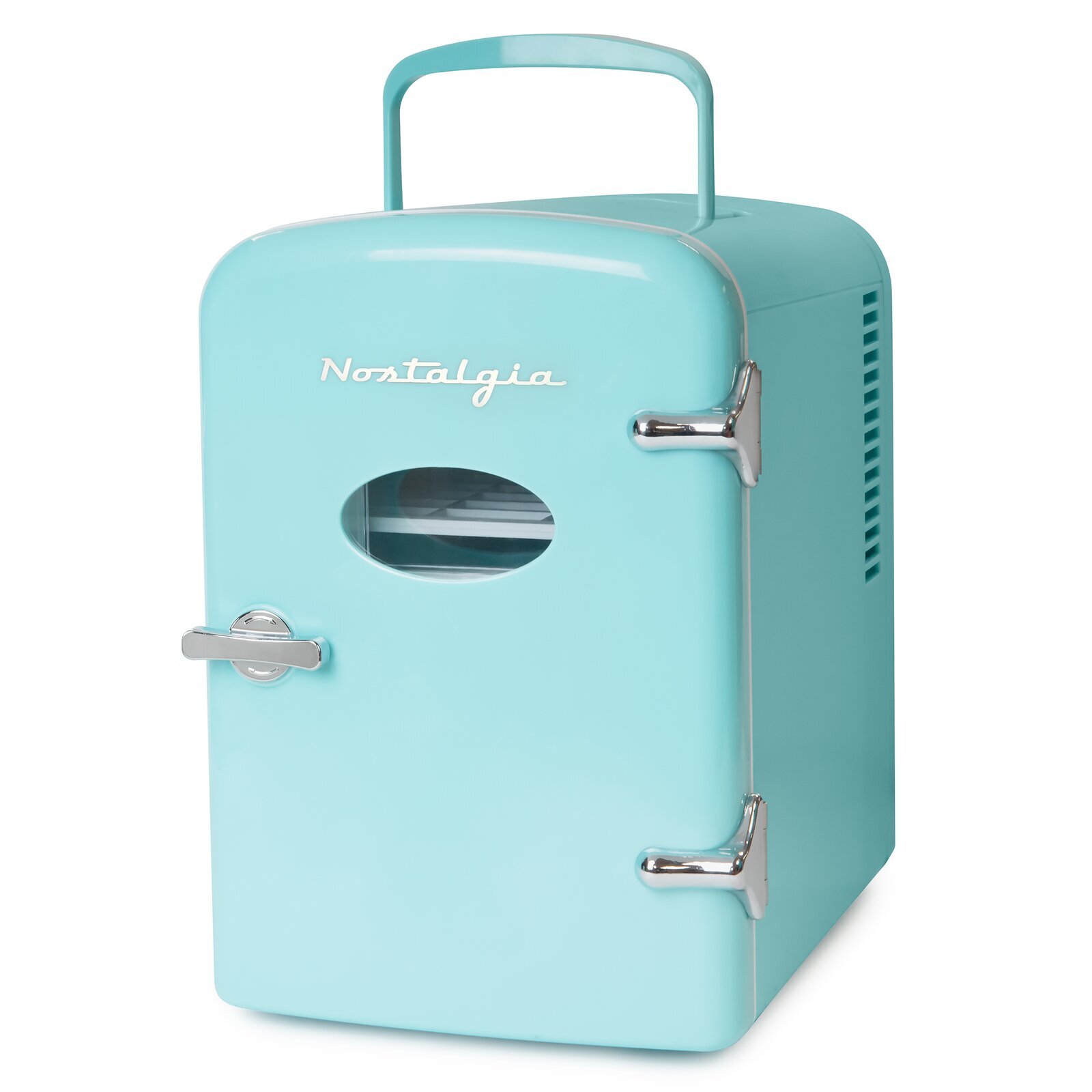 Blue Fancy Mini Fridge