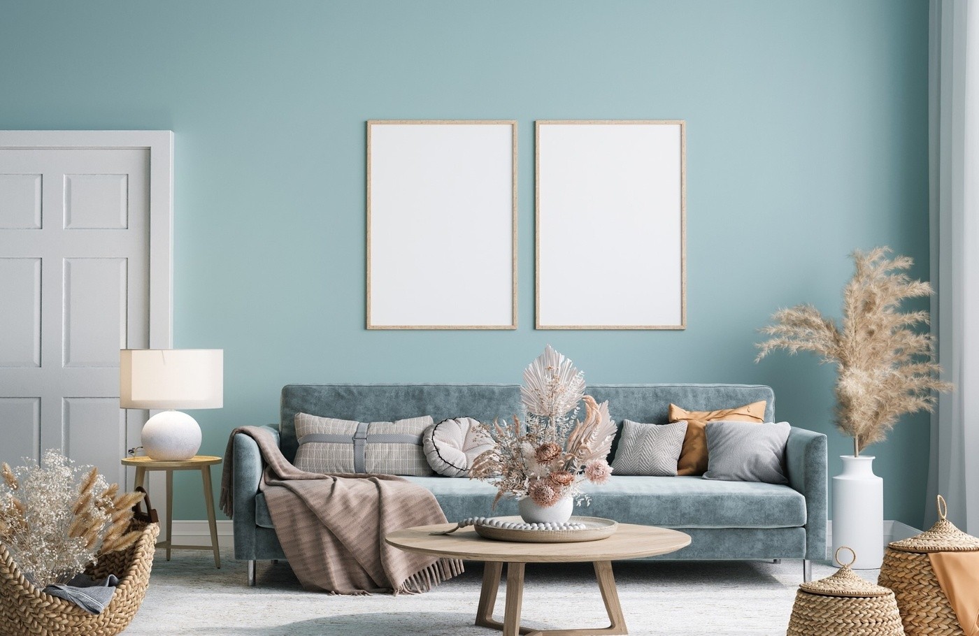 Blue Sofa