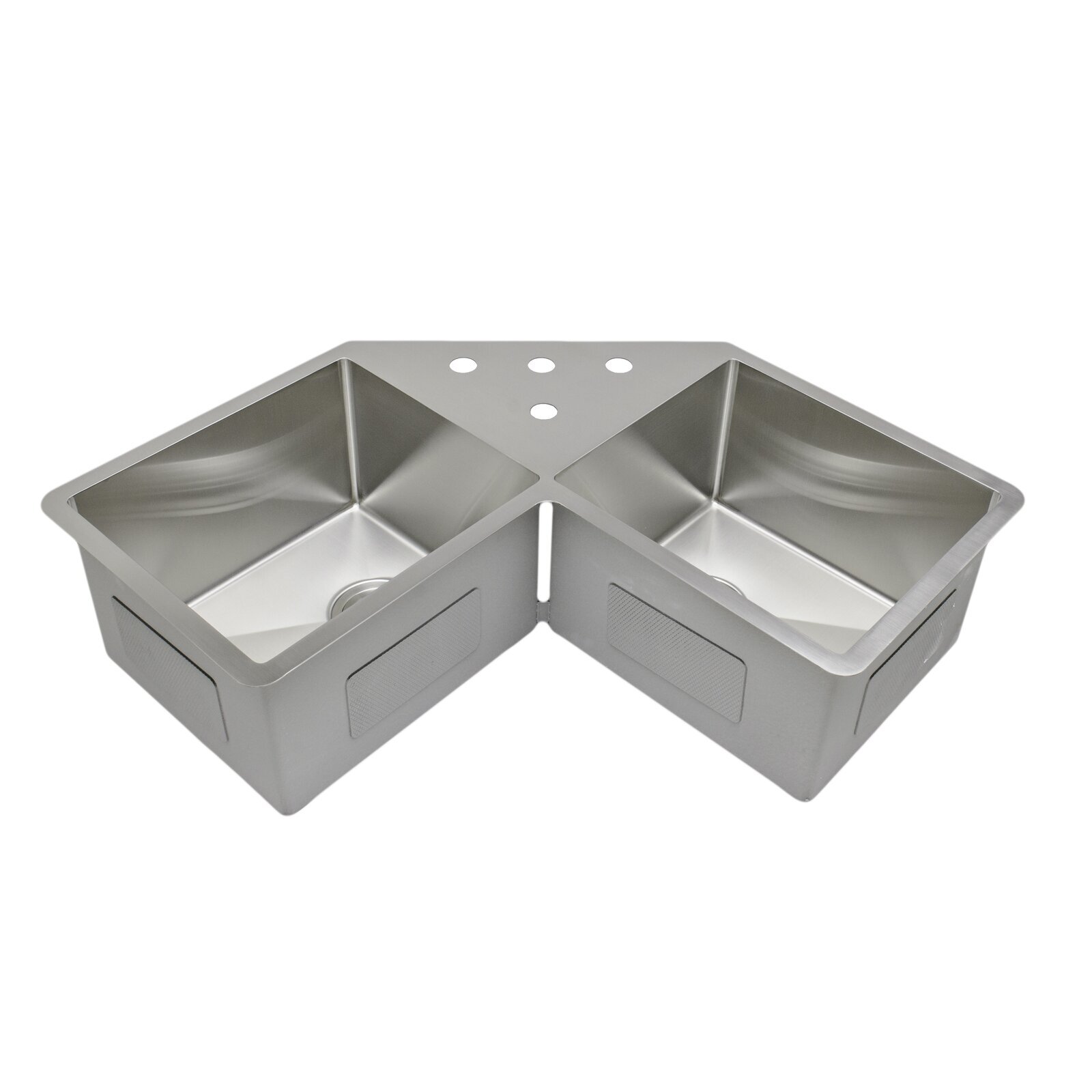 Butterfly Corner Kitchen Sink