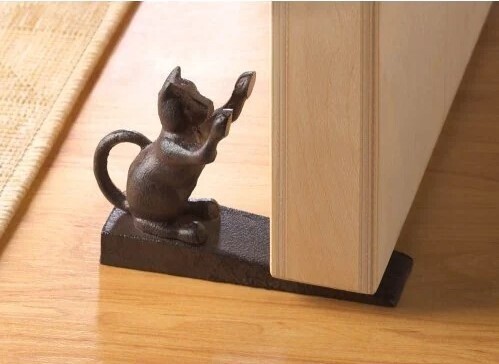 Cast Iron Door Stopper Wedge