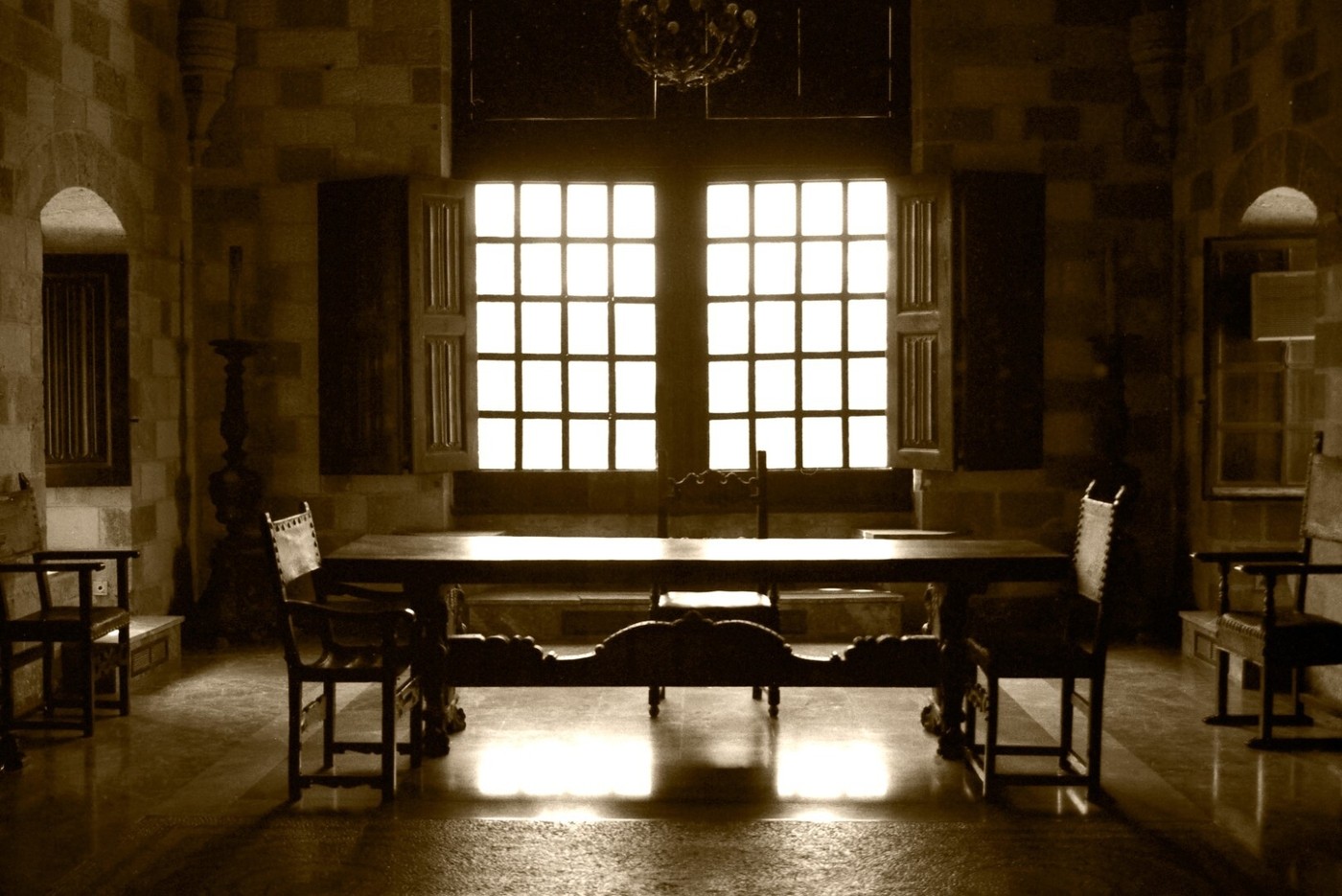 Castle living room