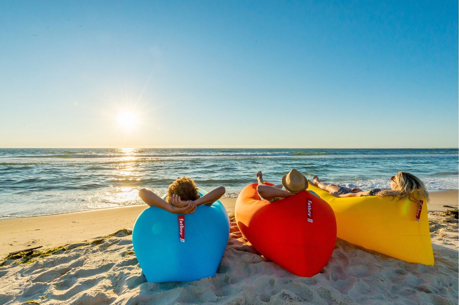 Comfortable, lounge friendly blow up chair