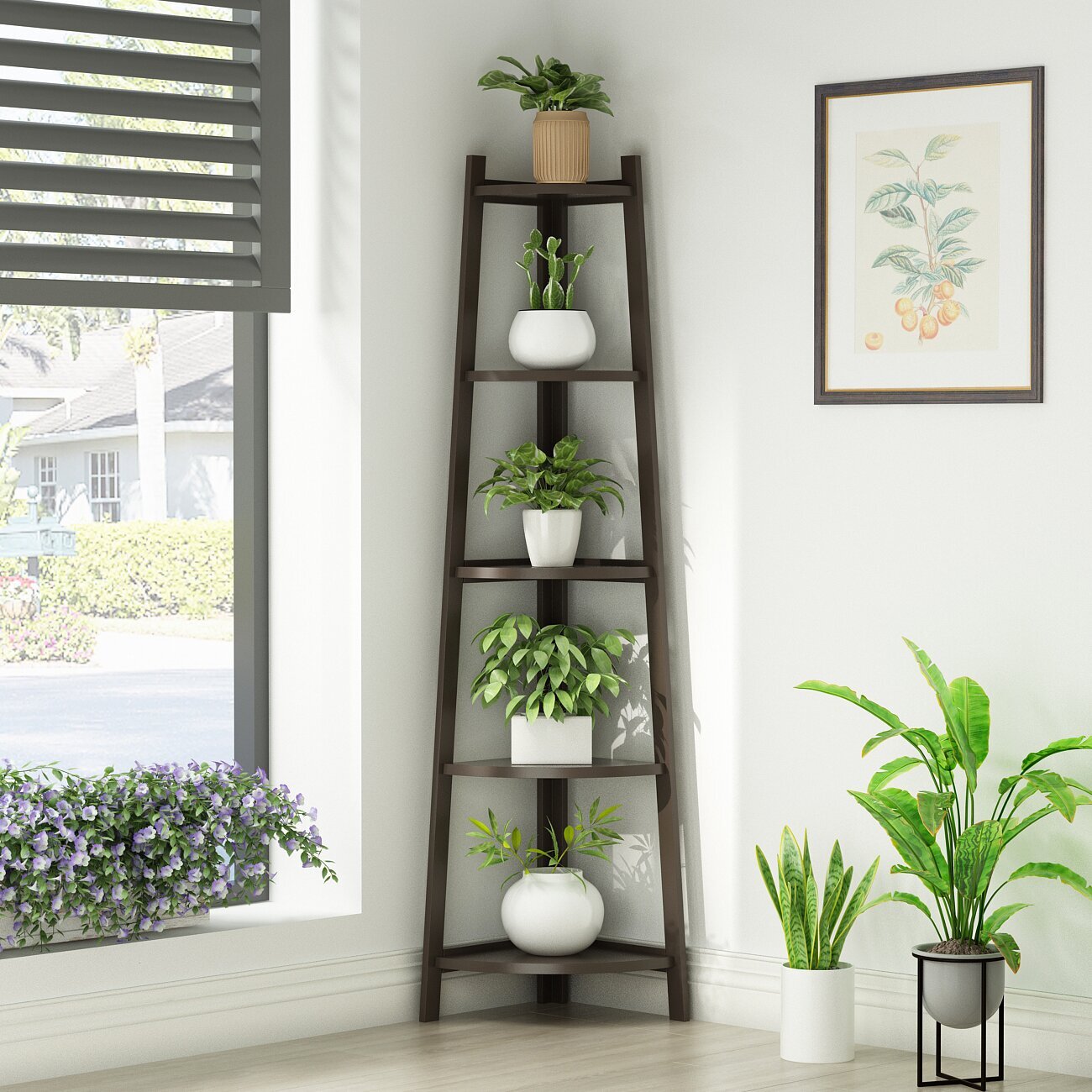 Indoor Flower Stand Design